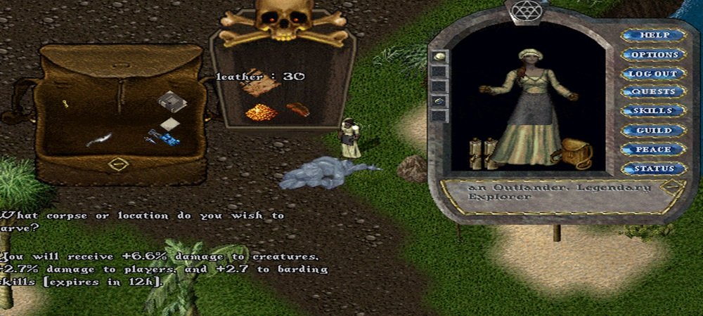 Open World Leather Farming