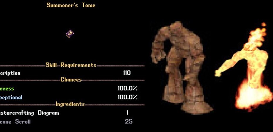 UO Outlands — Necro Summoner Build Guide