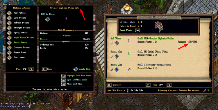 UO Outlands — The Best Crafter Templates: S-Tier Choices